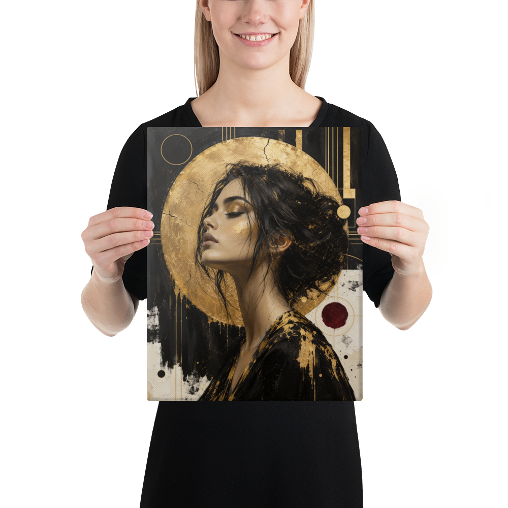 Golden Silence Canvas Print - Image 2