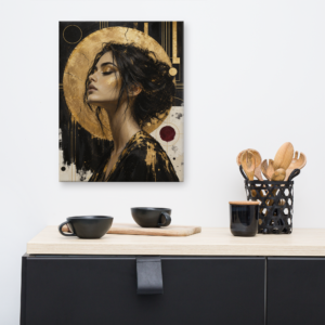 Golden Silence Canvas Print