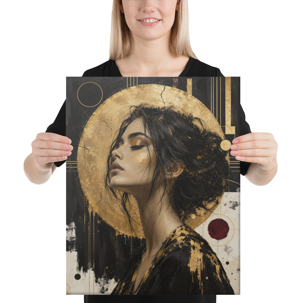Golden Silence Canvas Print - Image 4
