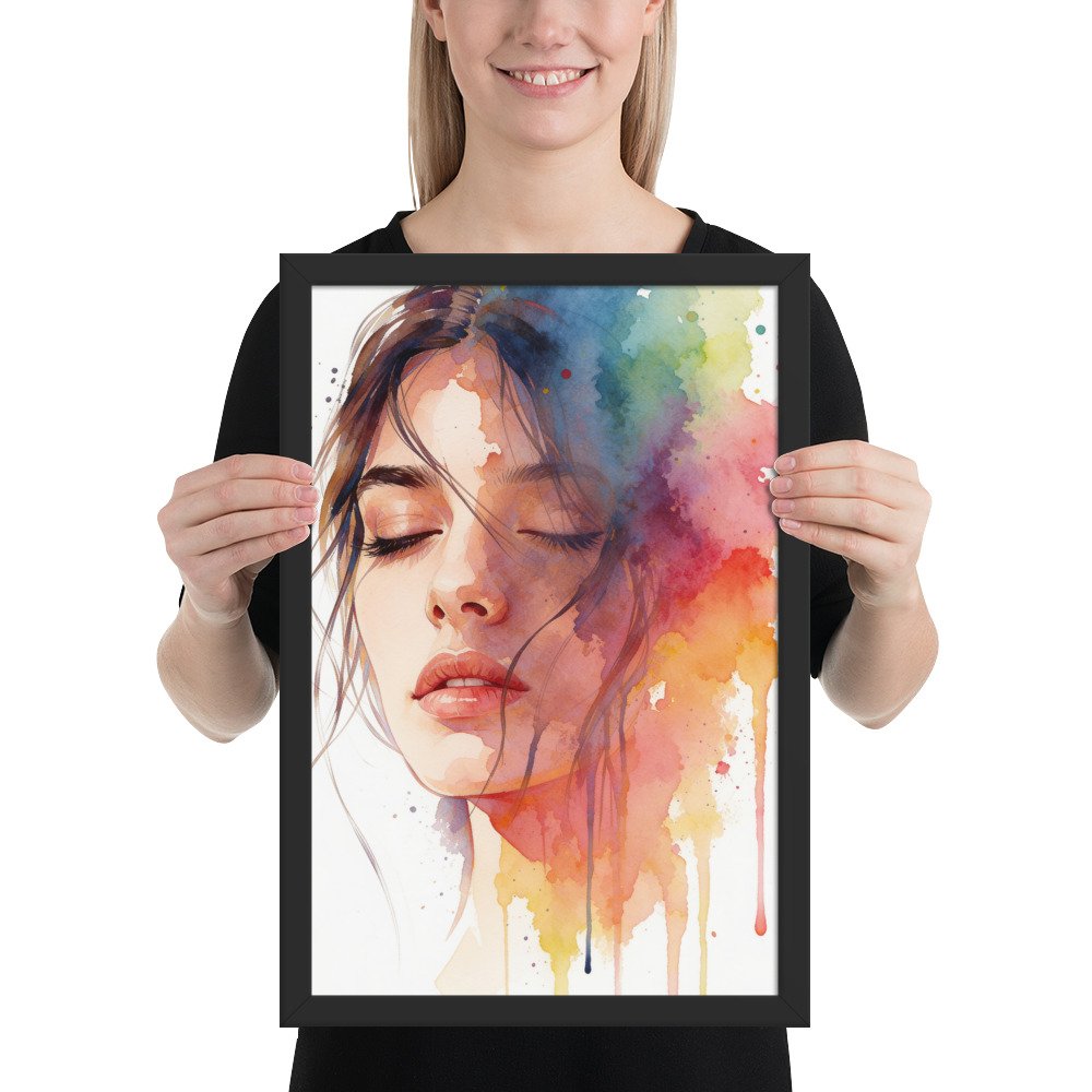 Quiet Bloom Framed poster - Image 7