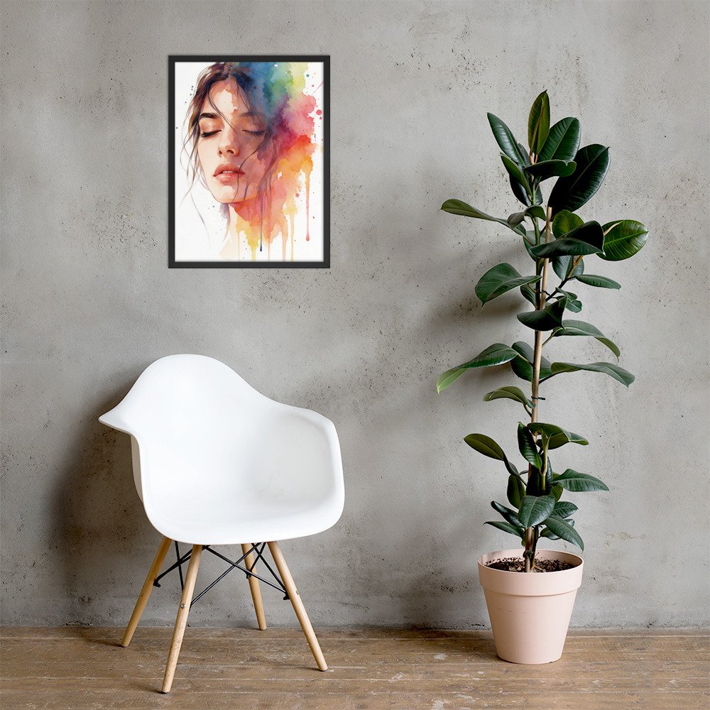 Quiet Bloom Framed poster - Image 8