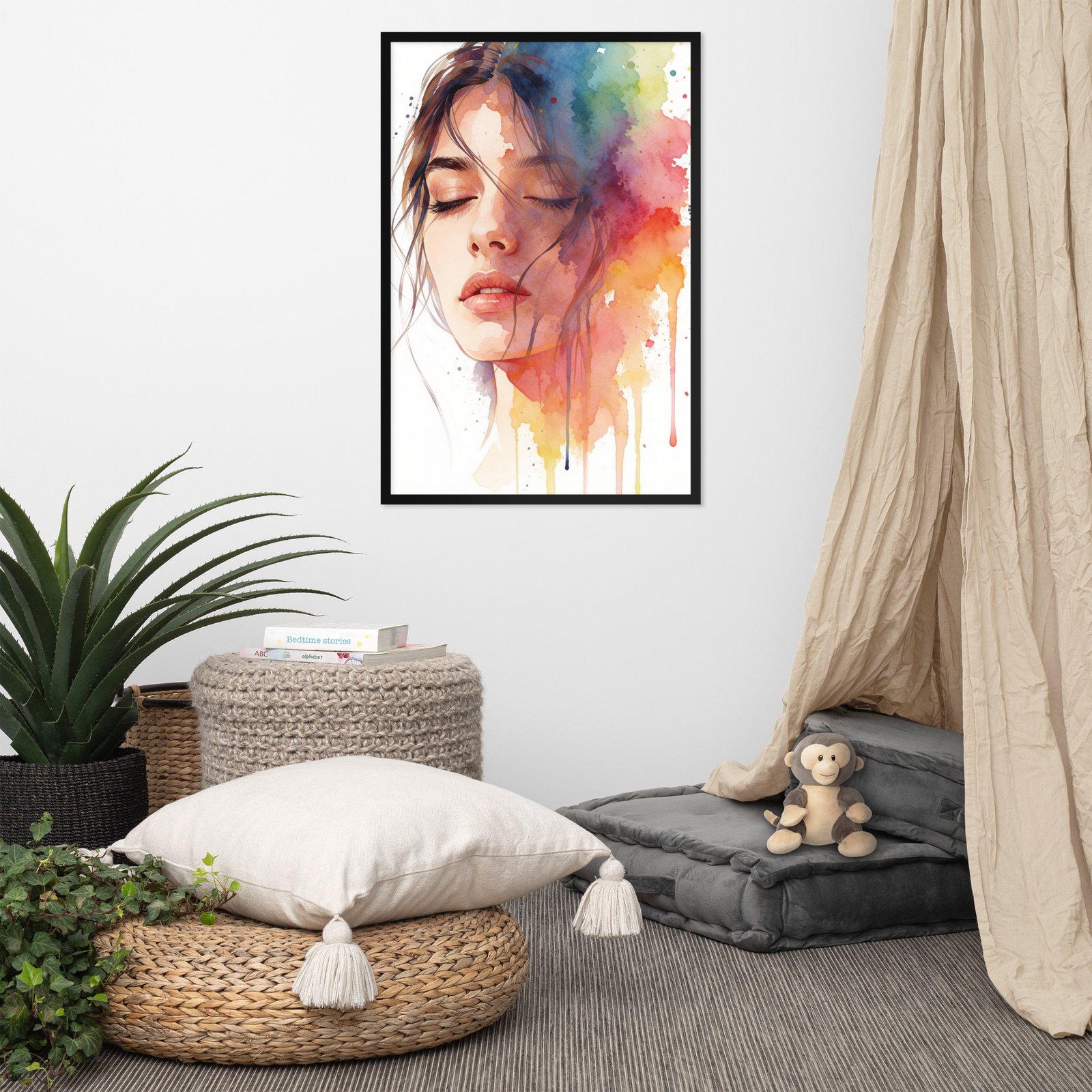 Quiet Bloom Framed poster - Image 10